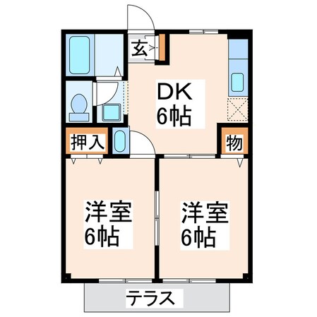 御代志駅 バス40分  亘下車：停歩4分 1階の物件間取画像